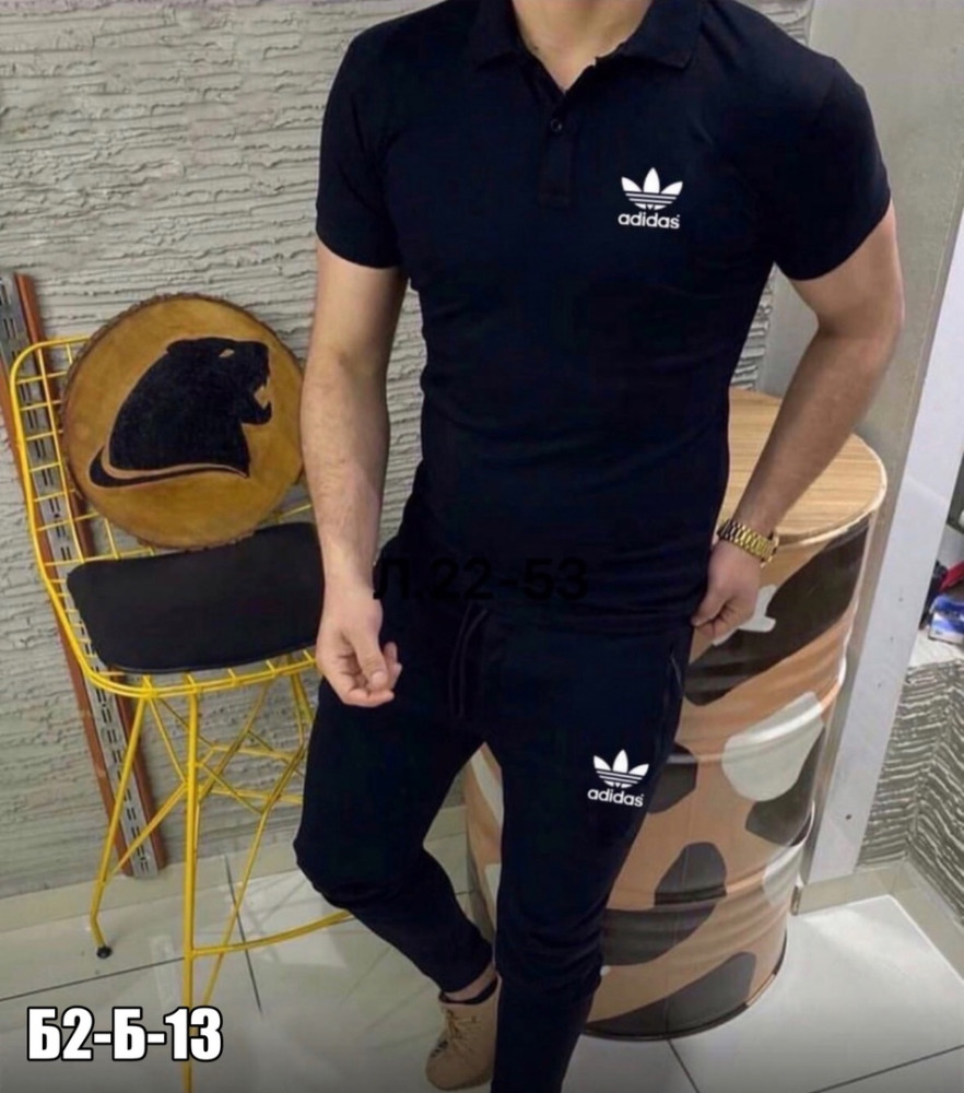 — мужской костюм: футболка(поло) + штаны купить в Интернет-магазине Садовод База - цена 750 руб Садовод интернет-каталог